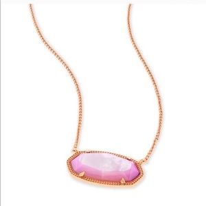 Kendra Scott Delaney Necklace in Rose Gold